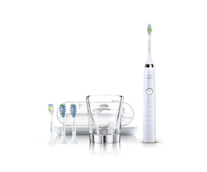 Szczoteczka soniczna Philips Sonicare DiamondClean HX9394/40, zestaw 4 główek, etui podró